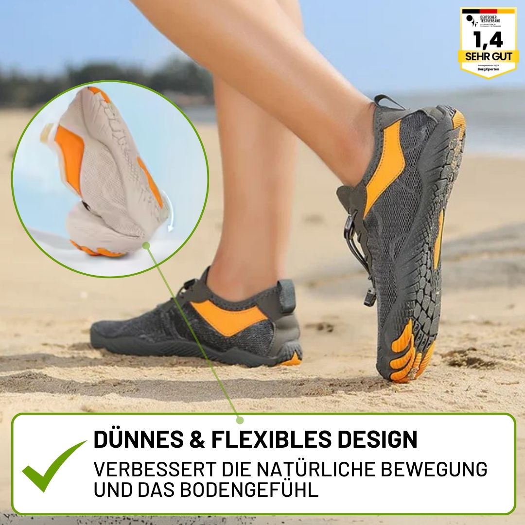 FreeStep - ergonomische, schmerzlindernde & wasserdichte Barfußschuhe