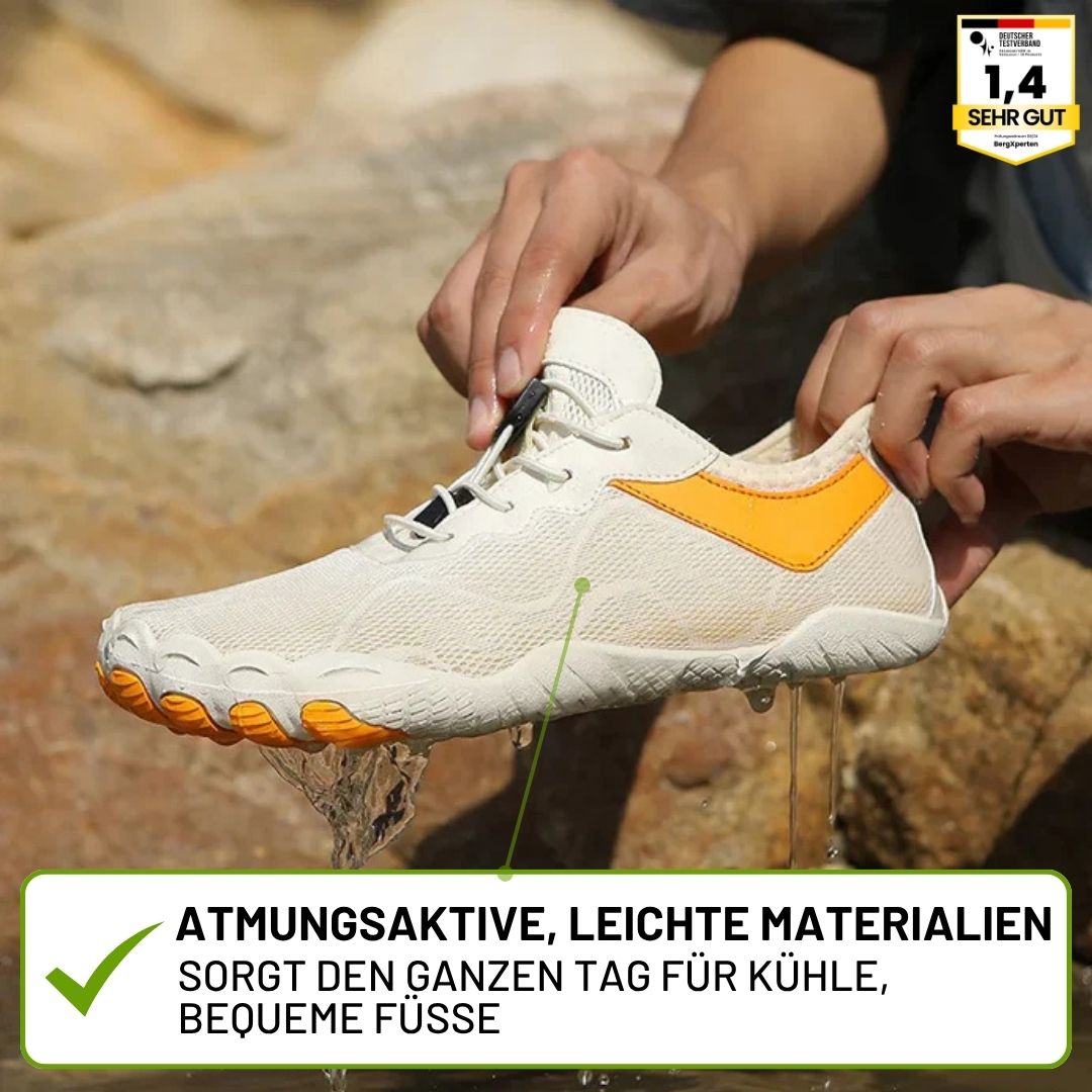 FreeStep - ergonomische, schmerzlindernde & wasserdichte Barfußschuhe